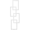 Mexen Grid dekorativer Badezimmerheizkörper 1115 x 360 mm, 279 W, weiß - W215-1115-360-00-20