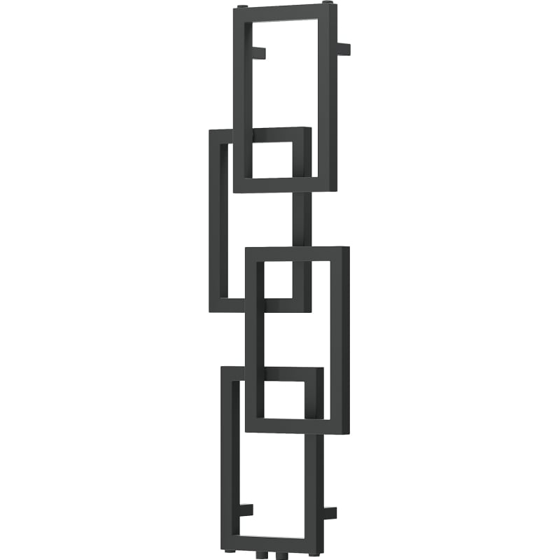 Radiateur décoratif salle de bain Mexen Grid 1115 x 360 mm, 279 W, anthracite - W215-1115-360-00-66