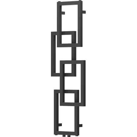 Radiateur décoratif salle de bain Mexen Grid 1115 x 360 mm, 279 W, anthracite - W215-1115-360-00-66
