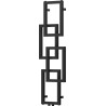 Mexen Grid dekoratiivne vannitoa radiaator 1115 x 360 mm, 279 W, must - W215-1115-360-00-70