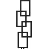 Mexen Grid dekoratiivne vannitoa radiaator 1115 x 360 mm, 279 W, must - W215-1115-360-00-70