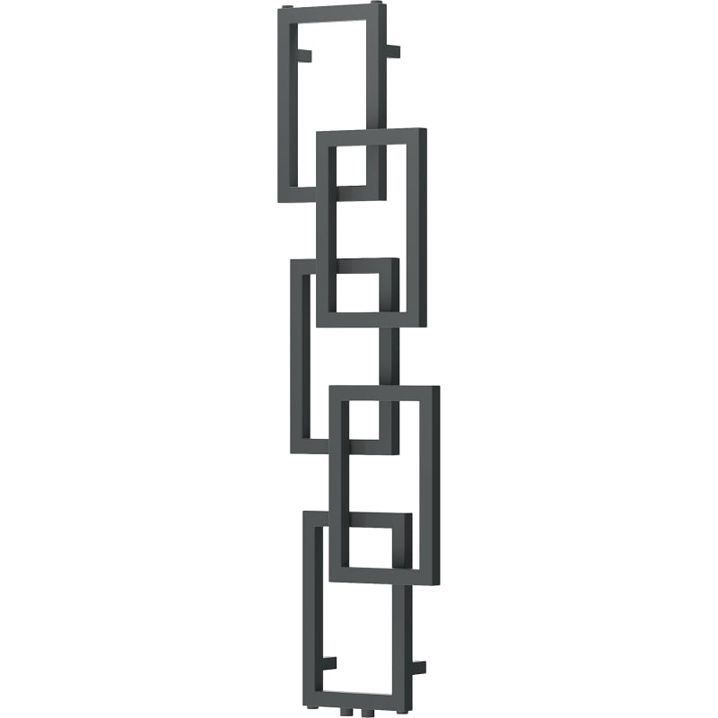 Mexen Grid radiateur de salle de bains décoratif 1360 x 390 mm, 349 W, anthracite - W215-1360-390-00-66