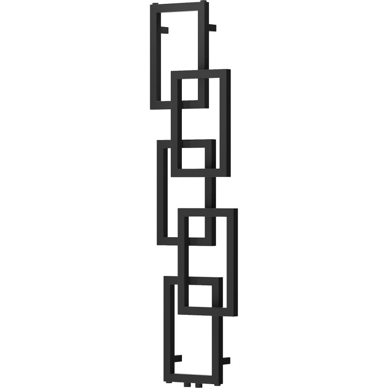 Mexen Grid διακοσμητικό καλοριφέρ μπάνιου 1360 x 390 mm, 349 W, μαύρο - W215-1360-390-00-70