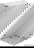 Mexen Lunar-F faltbare Duschkabine links 85 x 80 cm, transparent, Gun Metal - 836-085-080-95-00-L