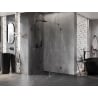 Mexen Lunar-F kabina prysznicowa składana lewa 100 x 100 cm, transparent, gun metal - 836-100-100-95-00-L