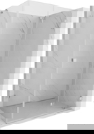 Mexen Lunar-F cabina de ducha plegable derecha 95 x 70 cm, transparente, cromo - 836-095-070-01-00-P