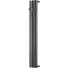 Mexen Flux dekoratiivne vannitoa radiaator 1500 x 240 mm, 450 W, antratsiit - W127-1500-240-00-66