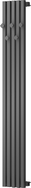 Mexen Flux dekoratiivne vannitoa radiaator 1500 x 240 mm, 450 W, antratsiit - W127-1500-240-00-66