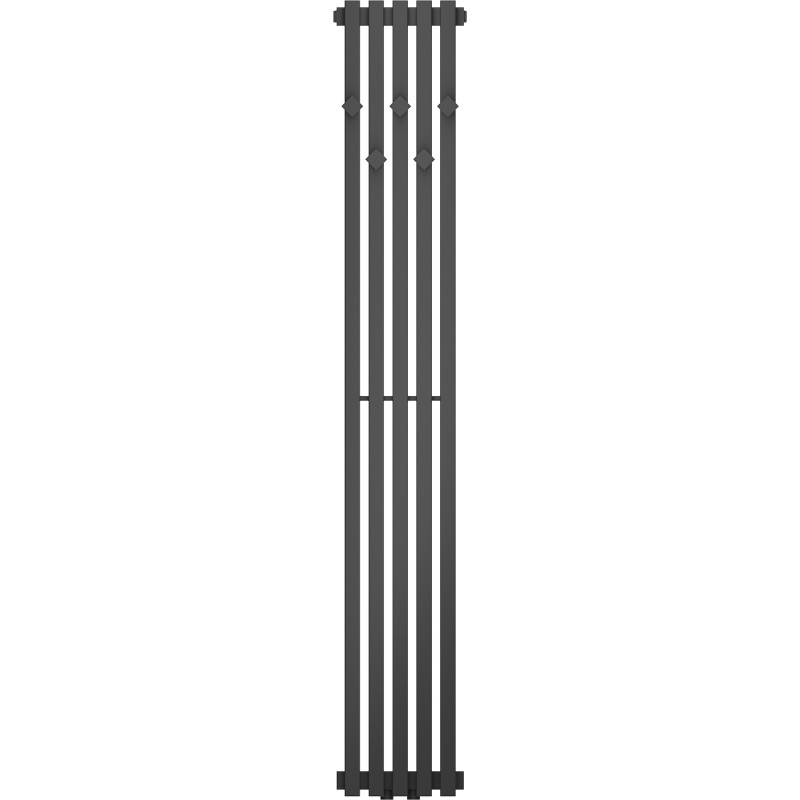 Mexen Flux dekoratiivne vannitoa radiaator 1500 x 240 mm, 450 W, antratsiit - W127-1500-240-00-66