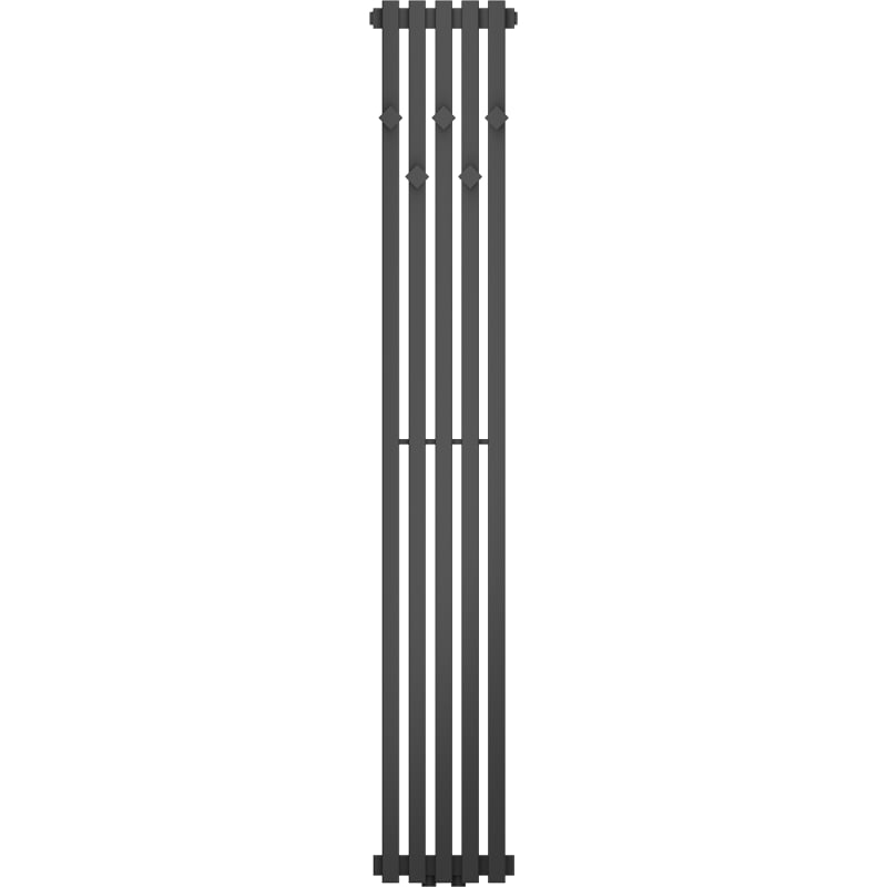 Mexen Flux dekorativer Badheizkörper 1500 x 240 mm, 450 W, Anthrazit - W127-1500-240-00-66
