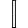 Mexen Flux decoratieve badkamerradiator 1500 x 240 mm, 450 W, zwart - W127-1500-240-00-70