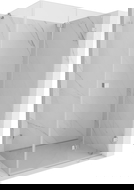 Mexen Lunar-F cabine de duche dobrável direita 100 x 90 cm, transparente, cromado - 836-100-090-01-00-P