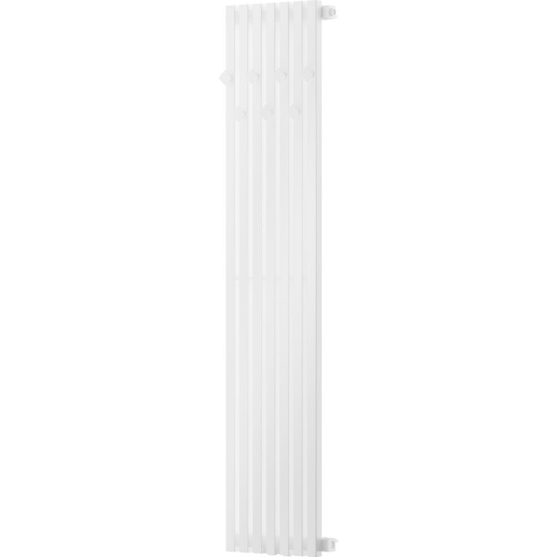 Mexen Flux decoratieve badkamerradiator 1500 x 340 mm, 630 W, wit - W127-1500-360-00-20