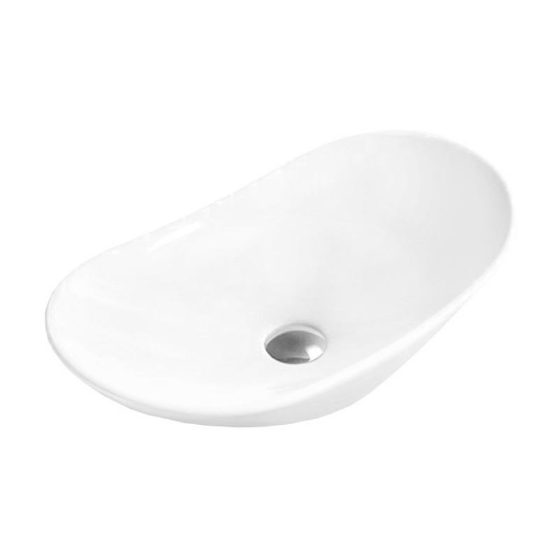 Mexen Gabi opbouwwastafel 61 x 36 cm, wit - 21716100