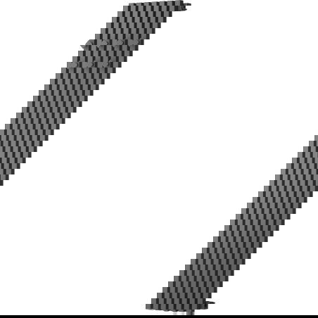 Mexen Flux dekoratīvais vannas istabas radiators 1500 x 340 mm, 630 W, antracīts - W127-1500-360-00-66