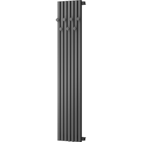 Mexen Flux dekorativer Badezimmerheizkörper 1500 x 360 mm, 630 W, Anthrazit - W127-1500-360-00-66