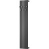 Mexen Flux dekoratīvs vannas istabas radiators 1500 x 340 mm, 630 W, antracīta krāsā - W127-1500-360-00-66