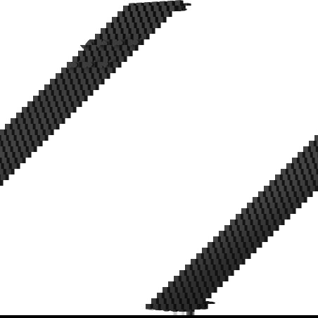 Mexen Flux dekoratīvais vannasistabas radiators 1500 x 340 mm, 630 W, melns - W127-1500-360-00-70