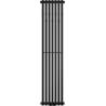 Mexen Flux dekorativer Badheizkörper 1500 x 360 mm, 630 W, schwarz - W127-1500-360-00-70