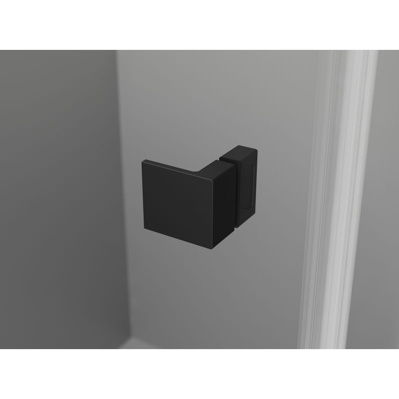 Mexen Lunar-F Duo cabine de douche pliante 95 x 75 cm, transparent, noir - 836-095L-075P-70-00