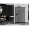 Mexen Kioto dušisein Walk-in 80 x 200 cm, grafiit 8 mm, must - 800-080-101-70-40