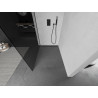 Mexen Kioto dušisein Walk-in 100 x 200 cm, grafiit 8 mm, must - 800-100-101-70-40