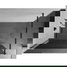 Mexen Kioto Duschwand Walk-in 110 x 200 cm, grafit 8 mm, schwarz - 800-110-101-70-40