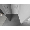 Mexen Kioto Walk-in Shower Screen 80 x 200 cm, Mirror 8 mm, Chrome - 800-080-101-01-50