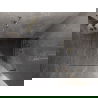Mexen Lunar-F inklapbare douchecabine rechts 80 x 80 cm, transparant, goud - 836-080-080-50-00-P
