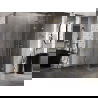 Mexen Lunar-F Duschkabine faltbar rechts 100 x 100 cm, transparent, gold - 836-100-100-50-00-P