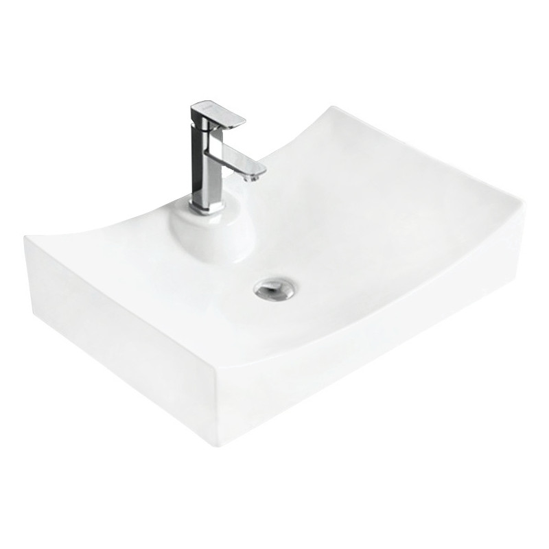 Mexen Gaja opbouw wastafel 66 x 45 cm, wit - 21726600