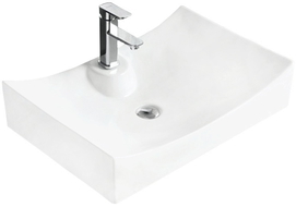 Mexen Gaja opzetwastafel 66 x 45 cm, wit - 21726600