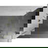 Mexen Kioto douchewand Walk-in 100 x 200 cm, spiegel 8 mm, goud - 800-100-101-50-50