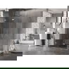 Mexen Lunar-F L klappbare Duschkabine links 100 x 80 cm, transparent, Chrom - 836L-100-080-01-00-L