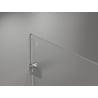 Mexen Lunar-F L cabine de douche pliante gauche 90 x 90 cm, transparent, chrome - 836L-090-090-01-00-L