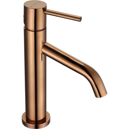 Mexen Rumba rubinetto del lavabo, oro rosa - 73500-60