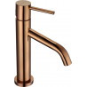 Mexen Rumba rubinetto del lavabo, oro rosa - 73500-60