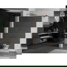 Mexen Kioto inloop-douchescherm 90 x 200 cm, spiegel 8 mm, roze goud - 800-090-101-60-50