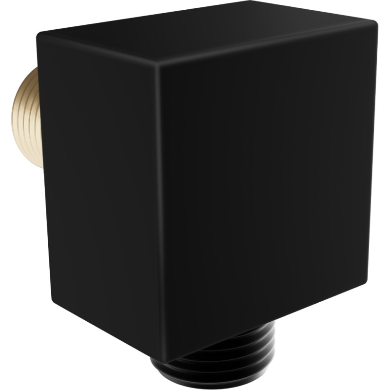 Mexen angular connector, black - 79345-70