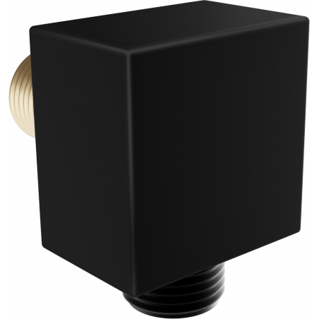 Mexen raccord d'angle, noir - 79345-70