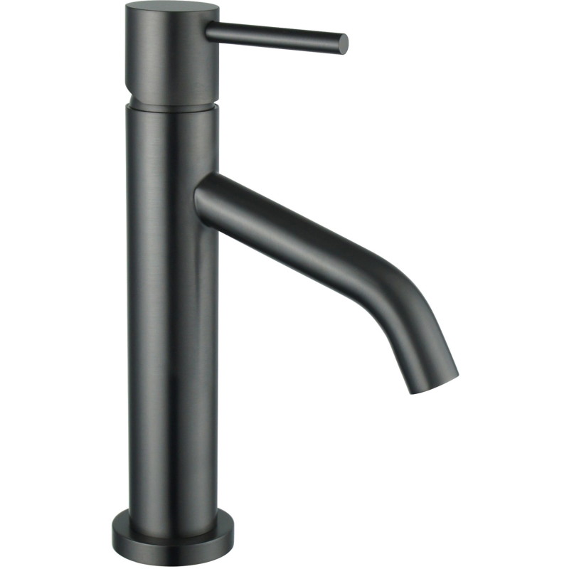 Mexen Rumba rubinetto per lavabo, grigio canna di fucile spazzolato - 73500-66
