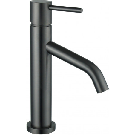 Mexen Rumba rubinetto per lavabo, grigio canna di fucile spazzolato - 73500-66