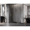 Mexen Lunar-F L cabine de douche repliable gauche 95 x 90 cm, transparent, or - 836L-095-090-50-00-L