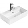 Mexen Alisa lavabo sur plan 55 x 32 cm, blanc - 21745500