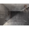 Mexen Lunar-F L cabine de douche pliable gauche 85 x 80 cm, transparent, or rose - 836L-085-080-60-00-L