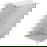 Mexen Lunar-F L inklapbare douchecabine links 95 x 70 cm, transparant, geborsteld koper - 836L-095-070-65-00-L