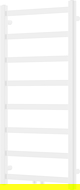 Mexen Bolt θερμαντικό σώμα μπάνιου 1000 x 500 mm, 259 W, λευκό - W126-1000-500-00-20