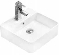 Mexen Kira lavabo à poser 38 x 38 cm, blanc - 21783800