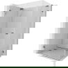 Mexen Lunar-F L Faltdusche links 90 x 80 cm, transparent, gebürstet gun gray - 836L-090-080-66-00-L
