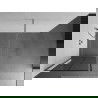 Mexen Kioto douchewand Walk-in 70 x 200 cm, zwart raster 8 mm, chroom - 800-070-101-01-77